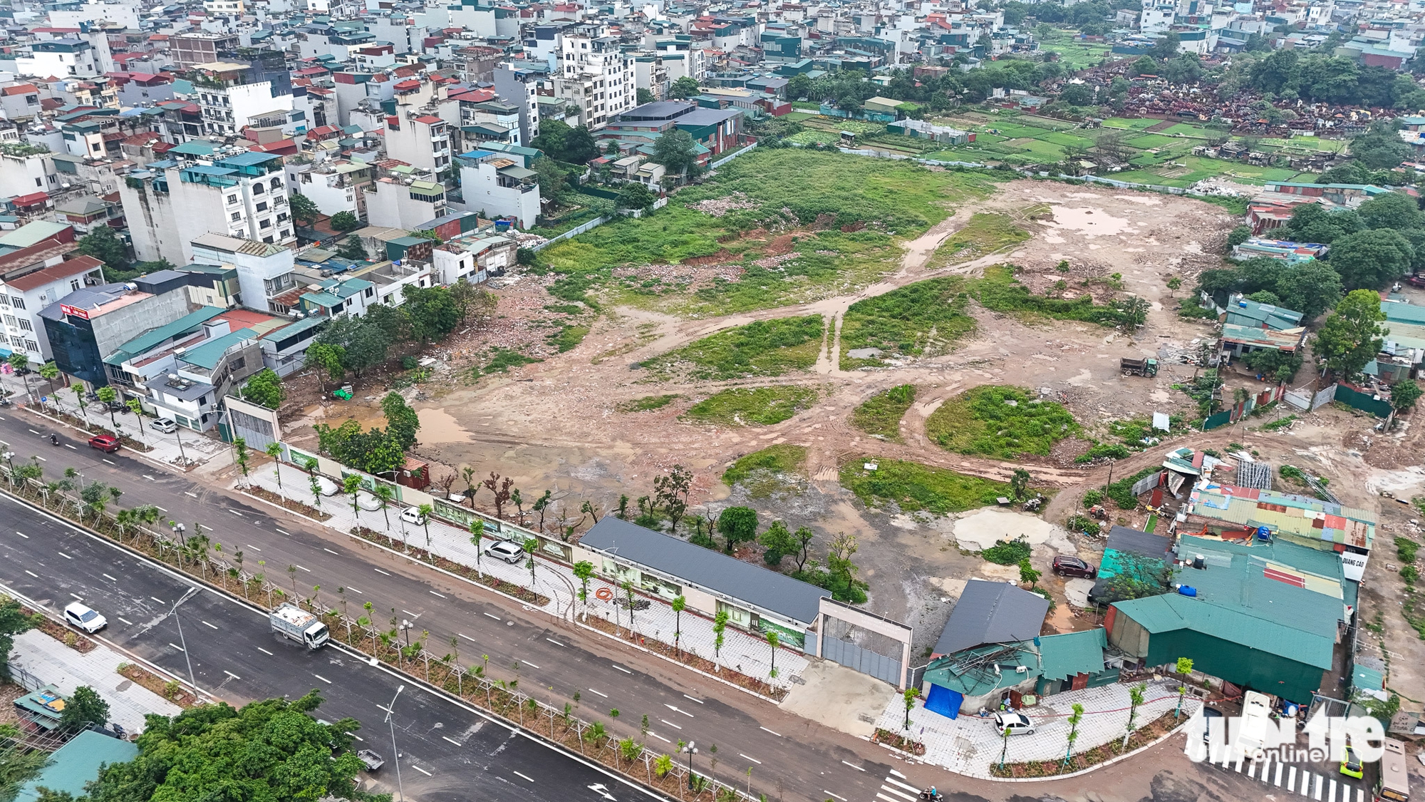 Cận cảnh khu đất dự kiến xây nhà tang lễ và 2 tòa tháp tưởng niệm ở nội đô Hà Nội- Ảnh 2.