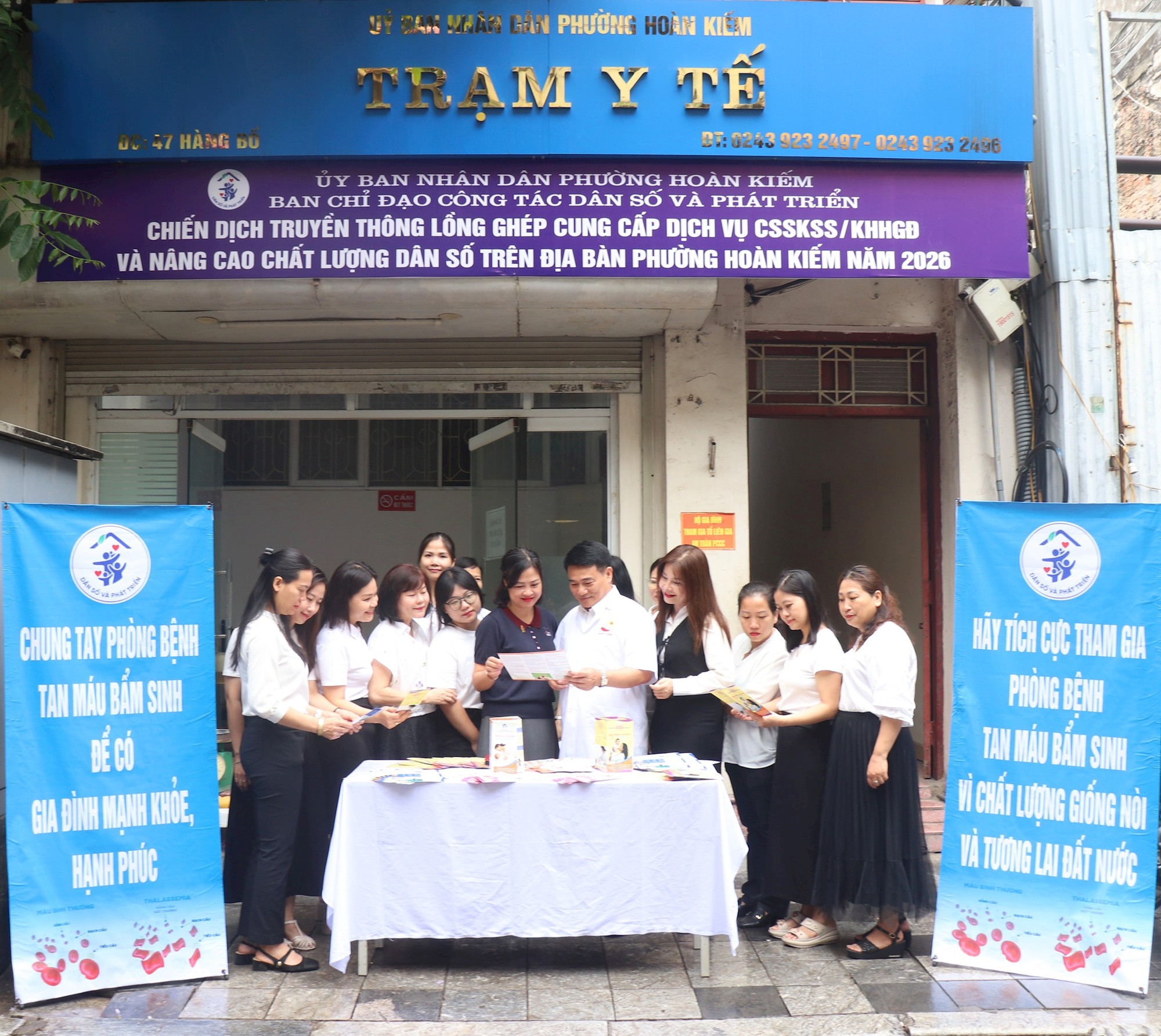Phường Hoàn Kiếm chung tay đẩy lùi bệnh tan máu bẩm sinh Thalassemia- Ảnh 1.