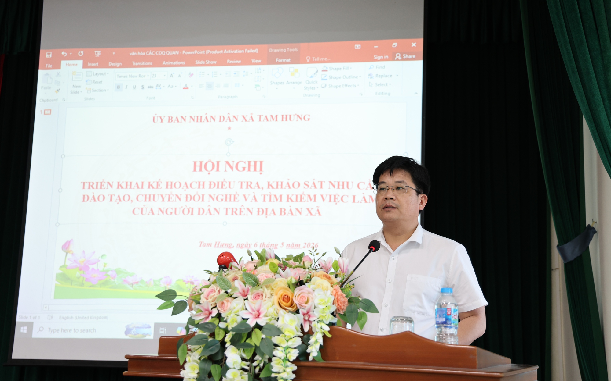 TAM HƯNG KHẢO SÁT NHU CẦU ĐÀO TẠO NGHỀ, CHUYỂN ĐỔI VIỆC LÀM CHO NGƯỜI DÂN