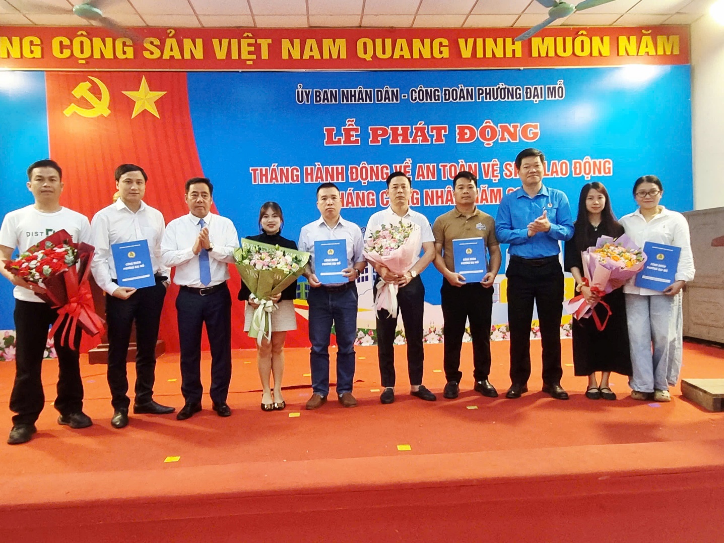 Phường Đại Mỗ phát động Tháng hành động về an toàn, vệ sinh lao động và Tháng công nhân năm 2026- Ảnh 6.