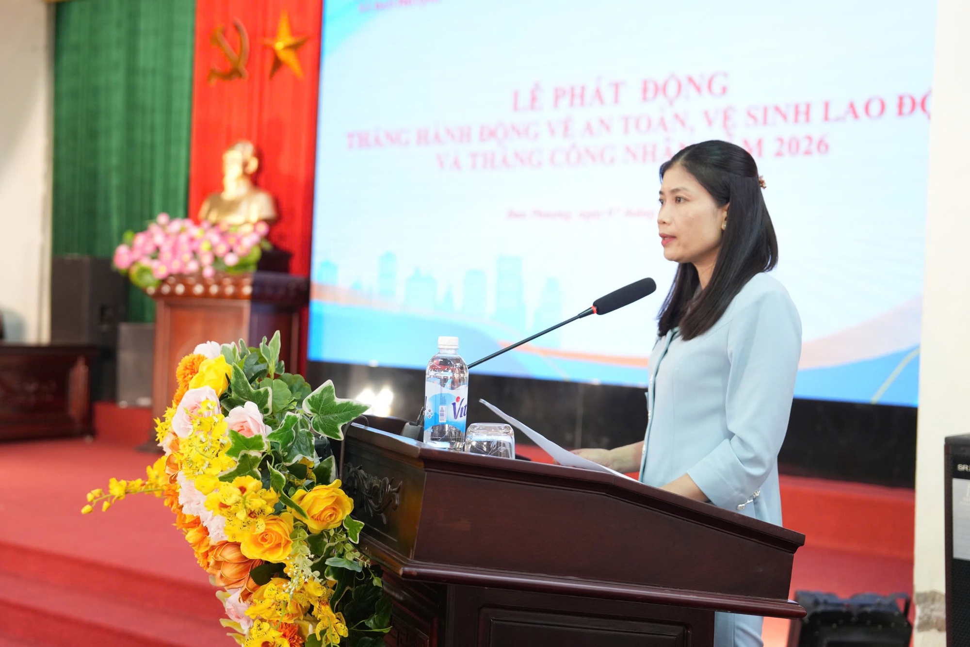 Xã Đan Phượng phát động Tháng hành động về an toàn, vệ sinh lao động và Tháng Công nhân năm 2026- Ảnh 2.