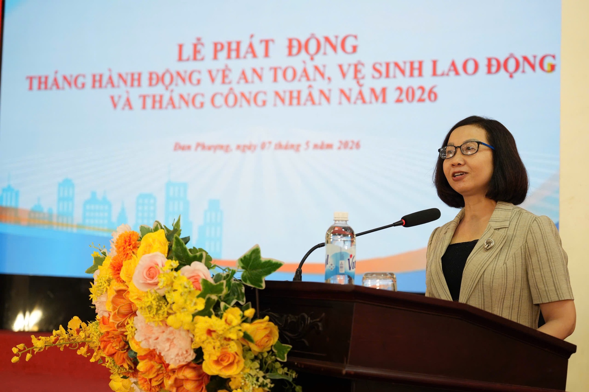 Xã Đan Phượng phát động Tháng hành động về an toàn, vệ sinh lao động và Tháng Công nhân năm 2026- Ảnh 4.