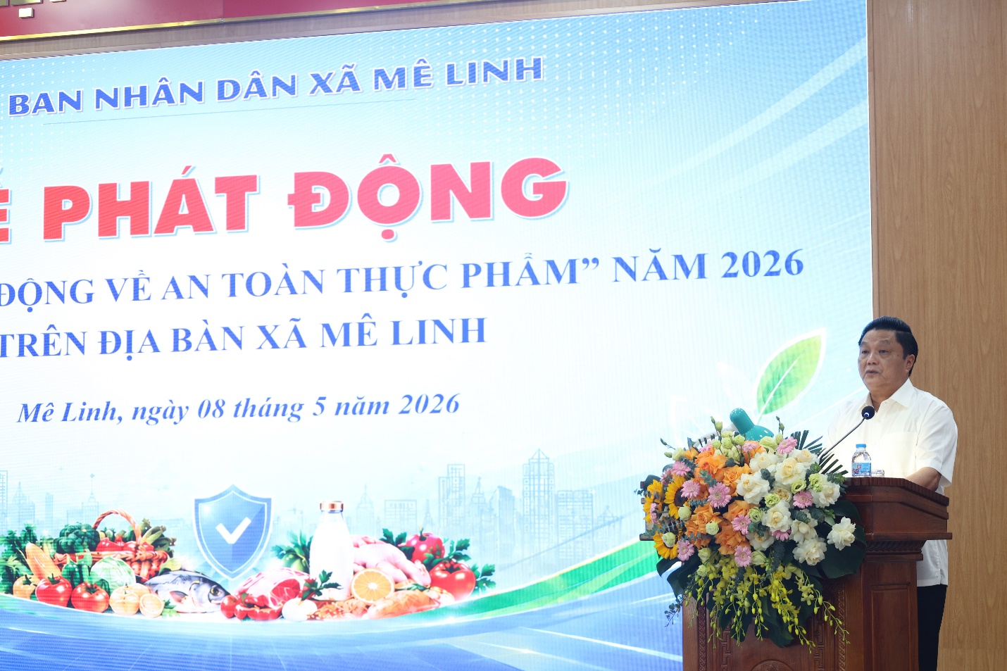 Xã Mê Linh phát động Tháng hành động vì An toàn thực phẩm năm 2026- Ảnh 2.