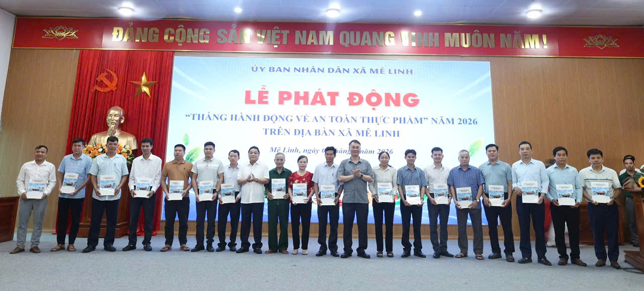 Xã Mê Linh phát động Tháng hành động vì An toàn thực phẩm năm 2026- Ảnh 5.