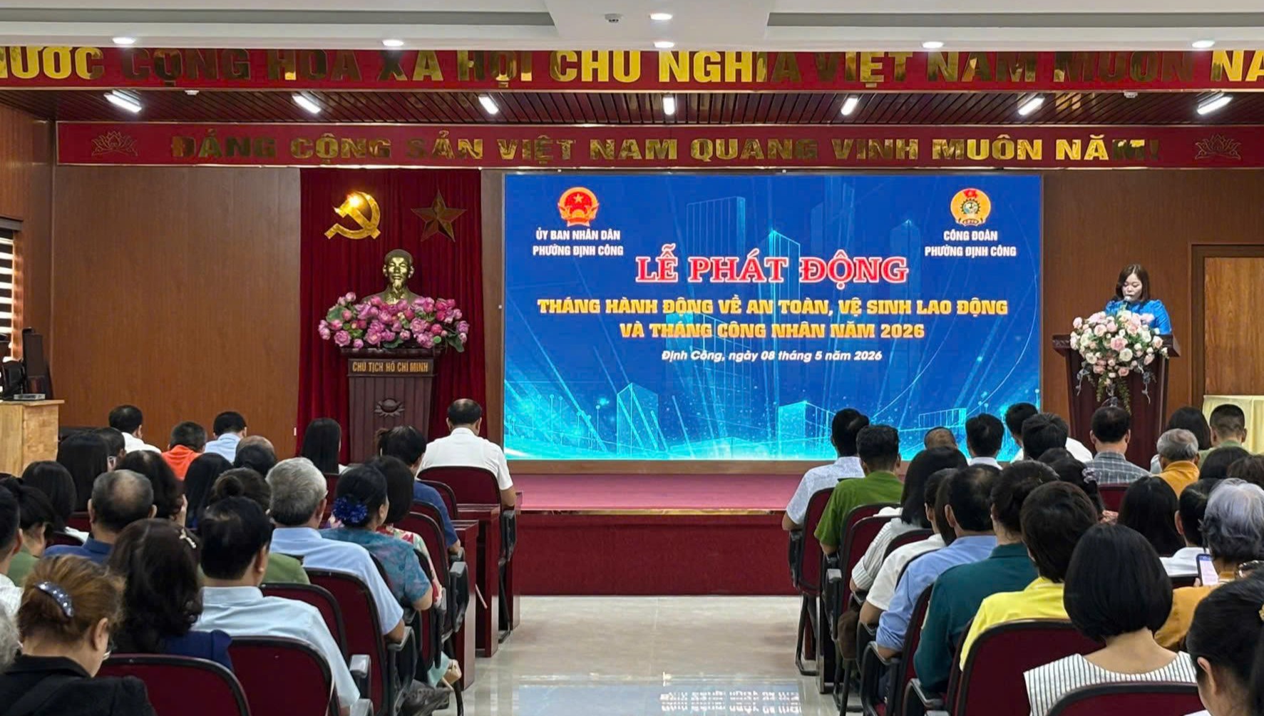 Định Công: Hành động an toàn, chăm lo người lao động- Ảnh 1.