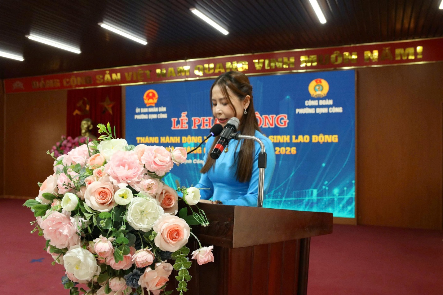Định Công: Hành động an toàn, chăm lo người lao động- Ảnh 2.