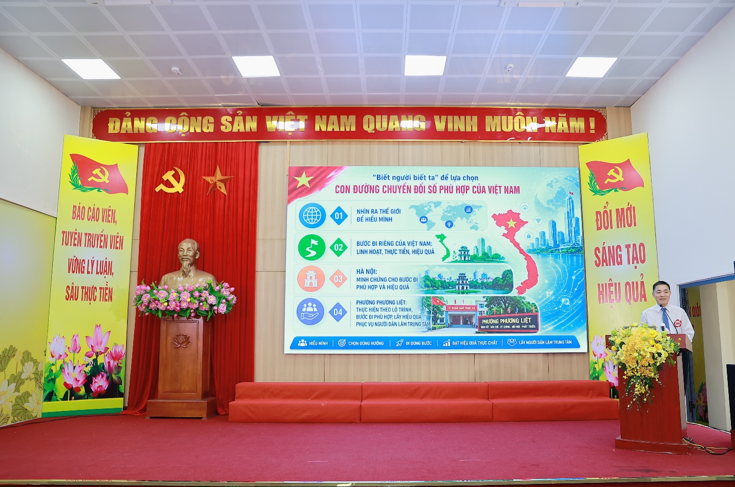 Hội thi Báo cáo viên, Tuyên truyền viên giỏi phường Phương Liệt năm 2026: sôi nổi, thiết thực, lan tỏa từ cơ sở - Ảnh 2.