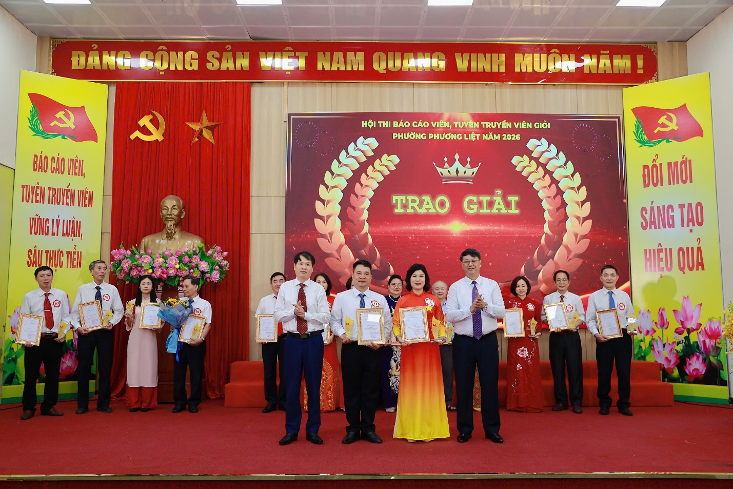 Hội thi Báo cáo viên, Tuyên truyền viên giỏi phường Phương Liệt năm 2026: sôi nổi, thiết thực, lan tỏa từ cơ sở - Ảnh 3.