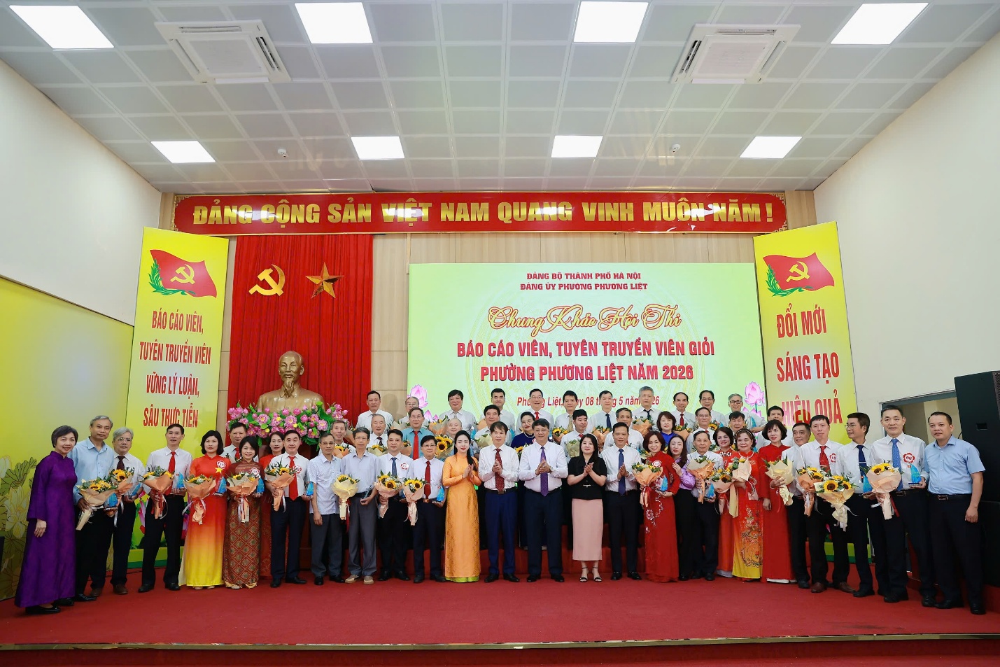 Hội thi Báo cáo viên, Tuyên truyền viên giỏi phường Phương Liệt năm 2026: sôi nổi, thiết thực, lan tỏa từ cơ sở - Ảnh 4.