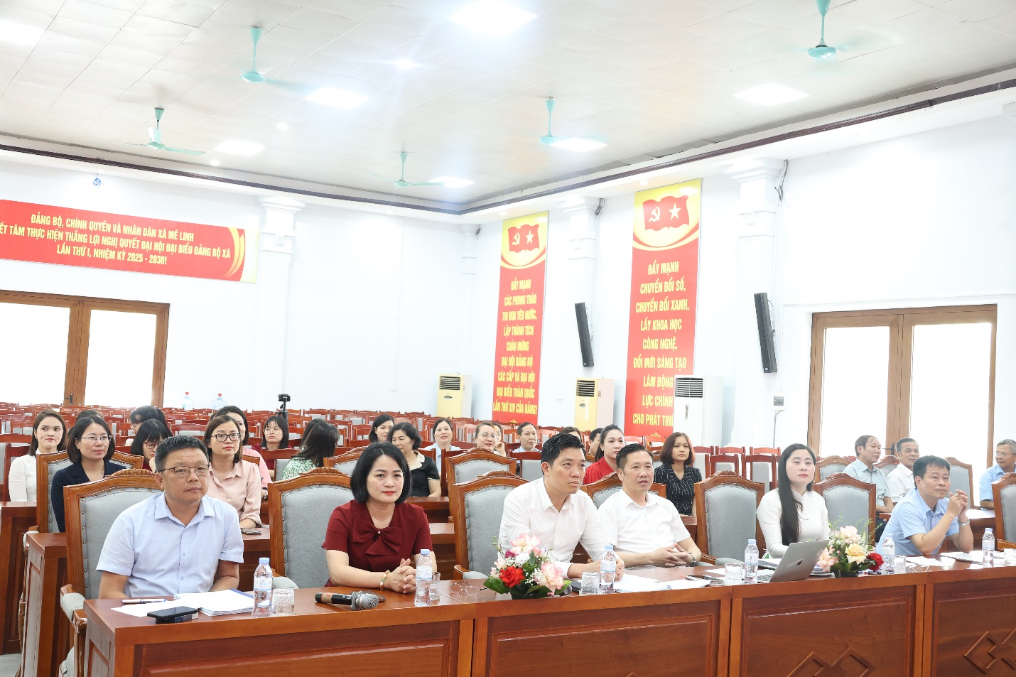 Xã Mê Linh tổ chức Hội giảng Báo cáo viên, Tuyên truyền viên giỏi năm 2026- Ảnh 1.