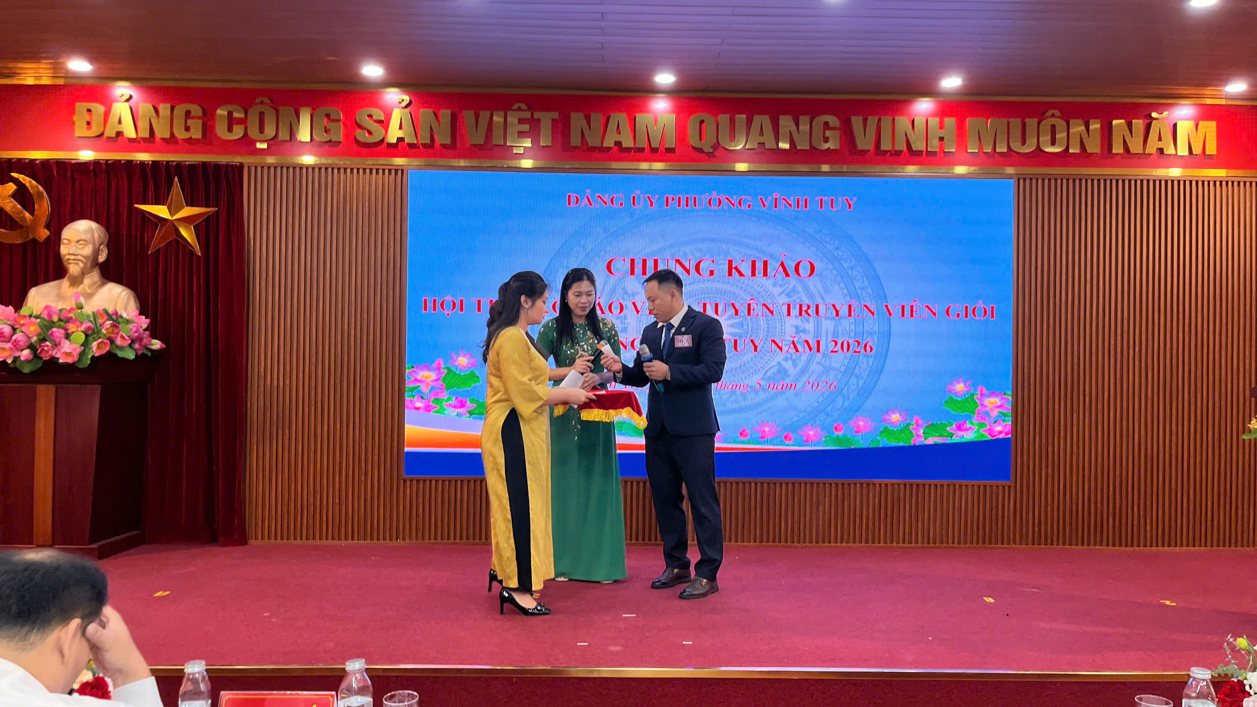 Dấu ấn của Công đoàn phường Vĩnh Tuy tại Hội thi Báo cáo viên, tuyên truyền viên giỏi phường Vĩnh Tuy năm 2026
- Ảnh 4.