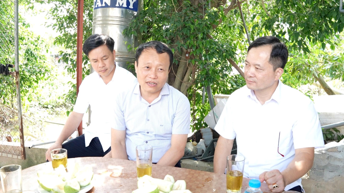 Thắm tình đoàn kết - Hội Nông dân tỉnh Nghệ An thăm quan mô hình kinh tế tiêu biểu tại xã Hoài Đức- Ảnh 2.