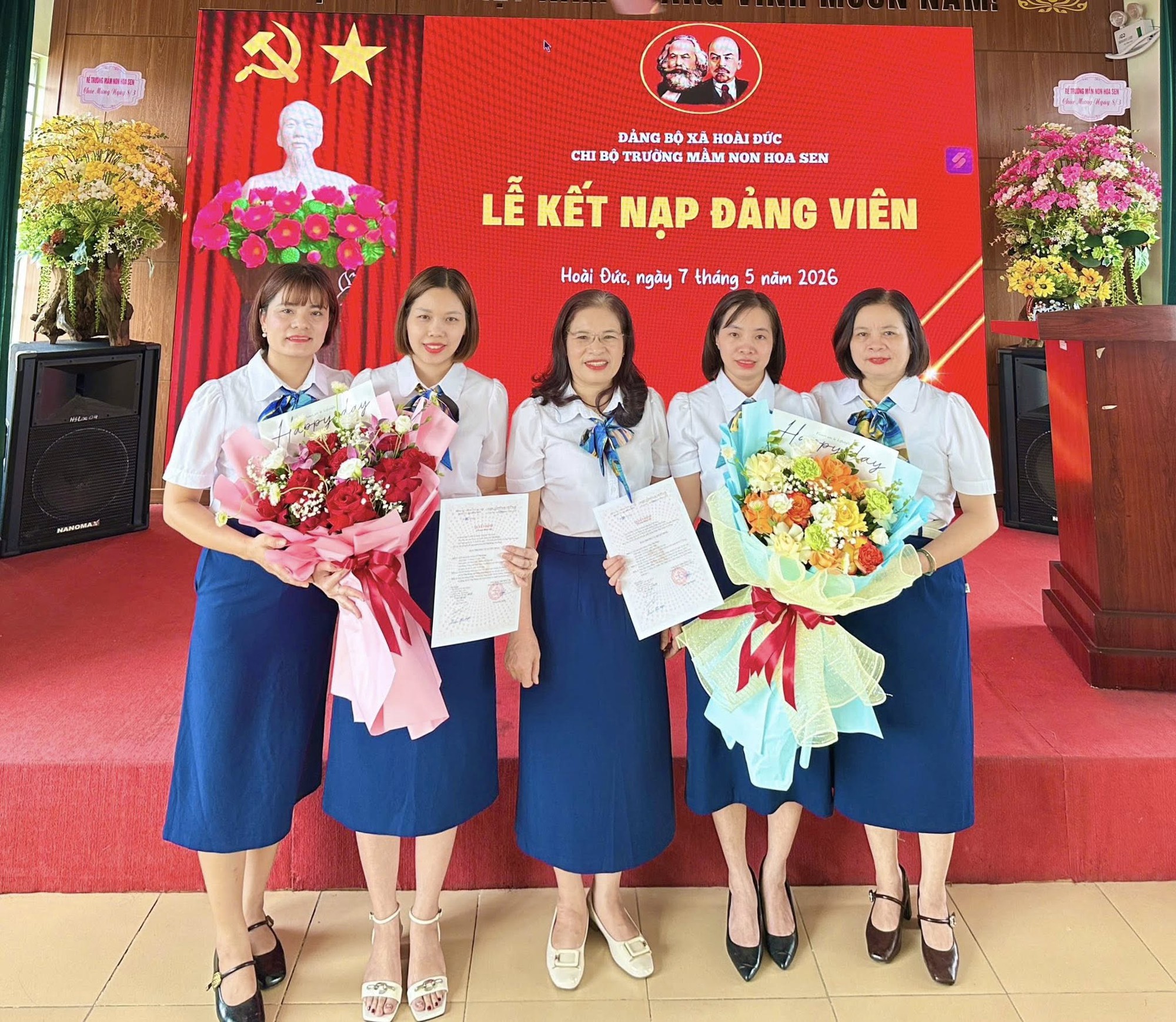 Chi bộ trường Mầm non Hoa Sen nâng cao chất lượng công tác phát triển Đảng- Ảnh 2.