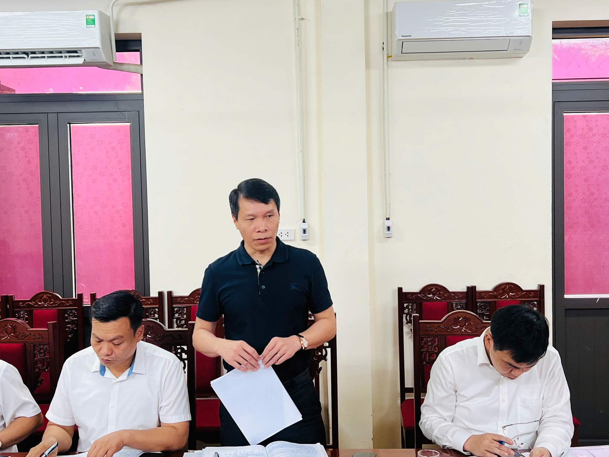 Ngày 08/5/2026 Ủy ban nhân dân xã Hát Môn tổ chức hội nghị rà soát các tiêu chí xây dựng Nông thôn mới trên địa bàn xã .- Ảnh 2.