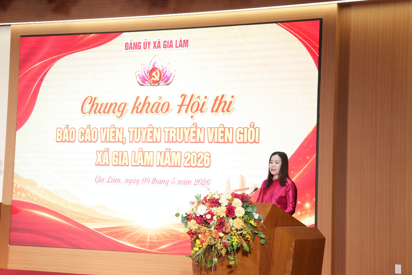 Xã Gia Lâm: Sôi nổi Chung khảo Hội thi Báo cáo viên, tuyên truyền viên giỏi năm 2026- Ảnh 2.