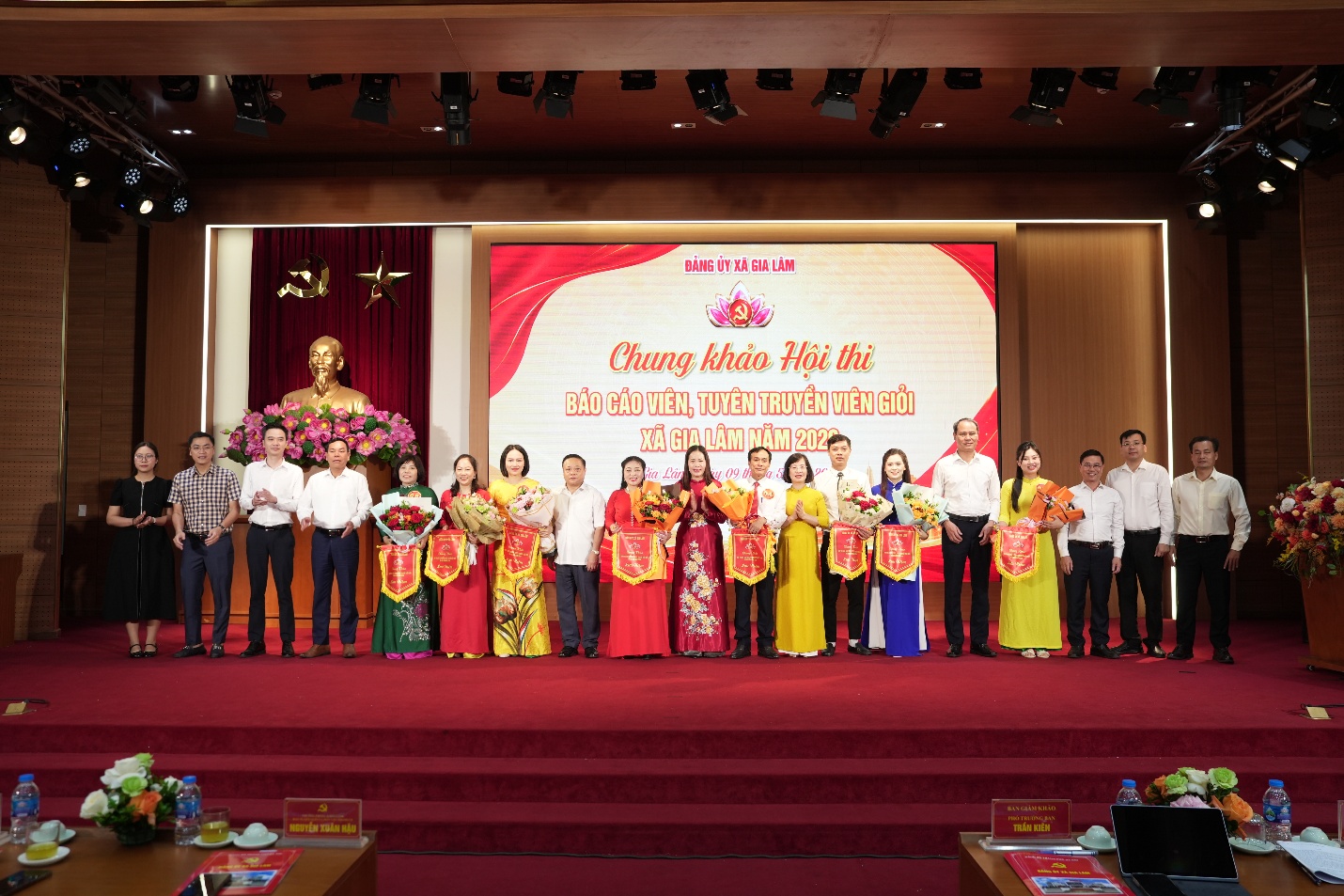 Xã Gia Lâm: Sôi nổi Chung khảo Hội thi Báo cáo viên, tuyên truyền viên giỏi năm 2026- Ảnh 3.