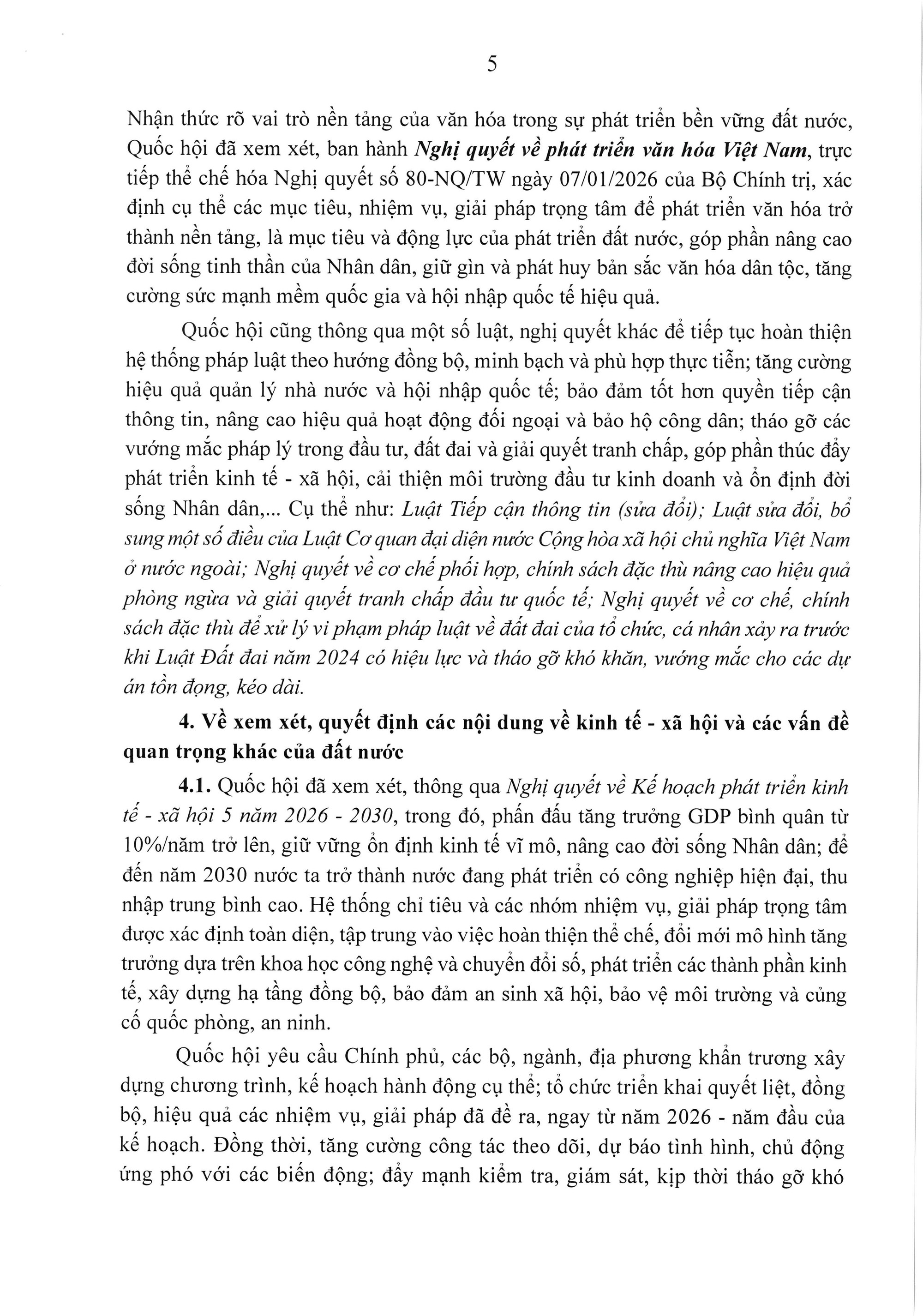 Đề cương tuyên truyền kết quả Kỳ họp thứ nhất, Quốc hội khóa XVI- Ảnh 5.