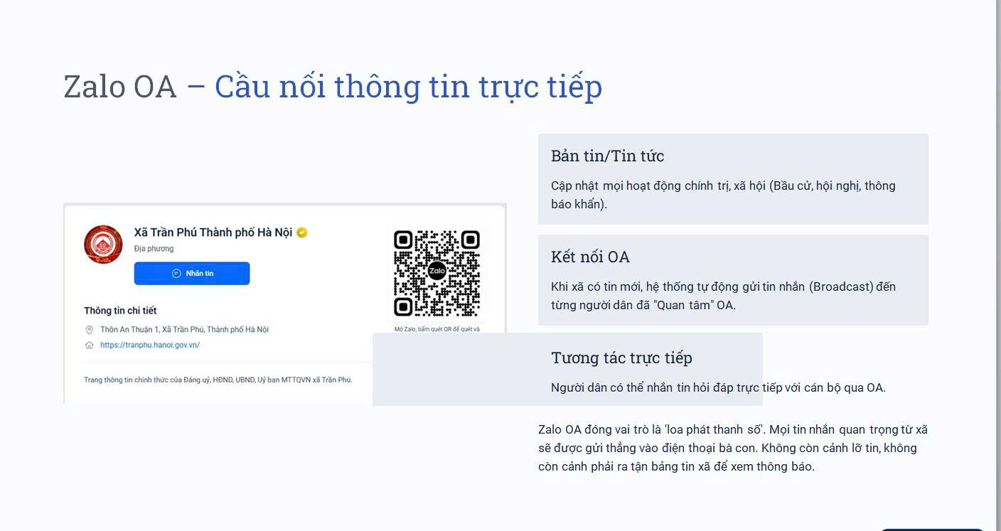 Hệ sinh thái Số Xã Trần Phú: Một chạm - Vạn tiện ích- Ảnh 1.