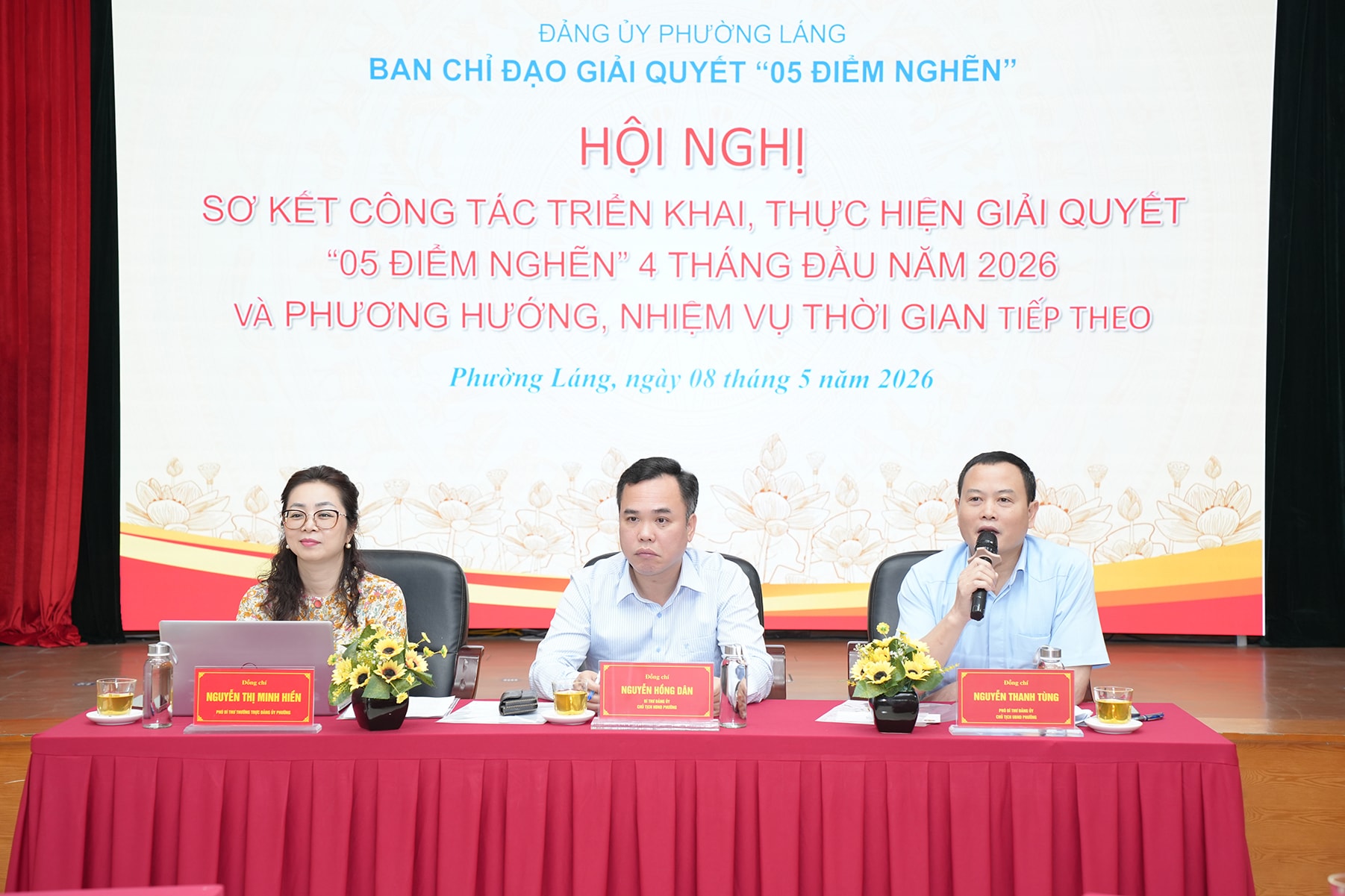 Phường Láng: Dấu ấn 4 tháng gỡ "5 điểm nghẽn" dân sinh- Ảnh 1.