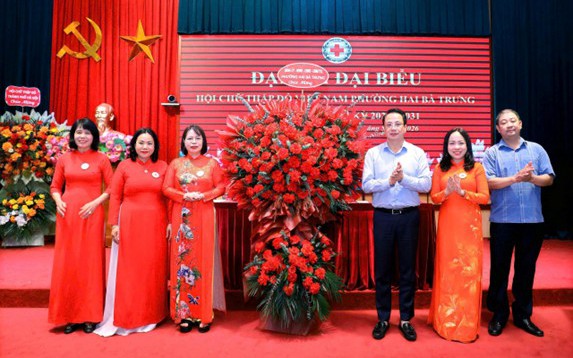 Phường Hai Bà Trưng tổ chức thành công Đại hội đại biểu Hội Chữ thâp đỏ lần thứ I, nhiệm kỳ 2026 - 2031.