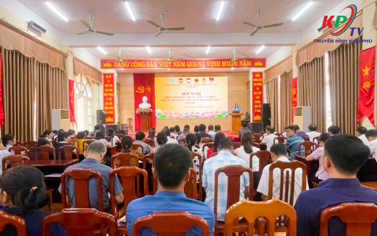 UB MTTQ và các Đoàn thể chính trị xã Kiều Phú phối hợp tổ chức tập huấn tuyên truyền công tác vệ sinh an toàn thực phẩm
