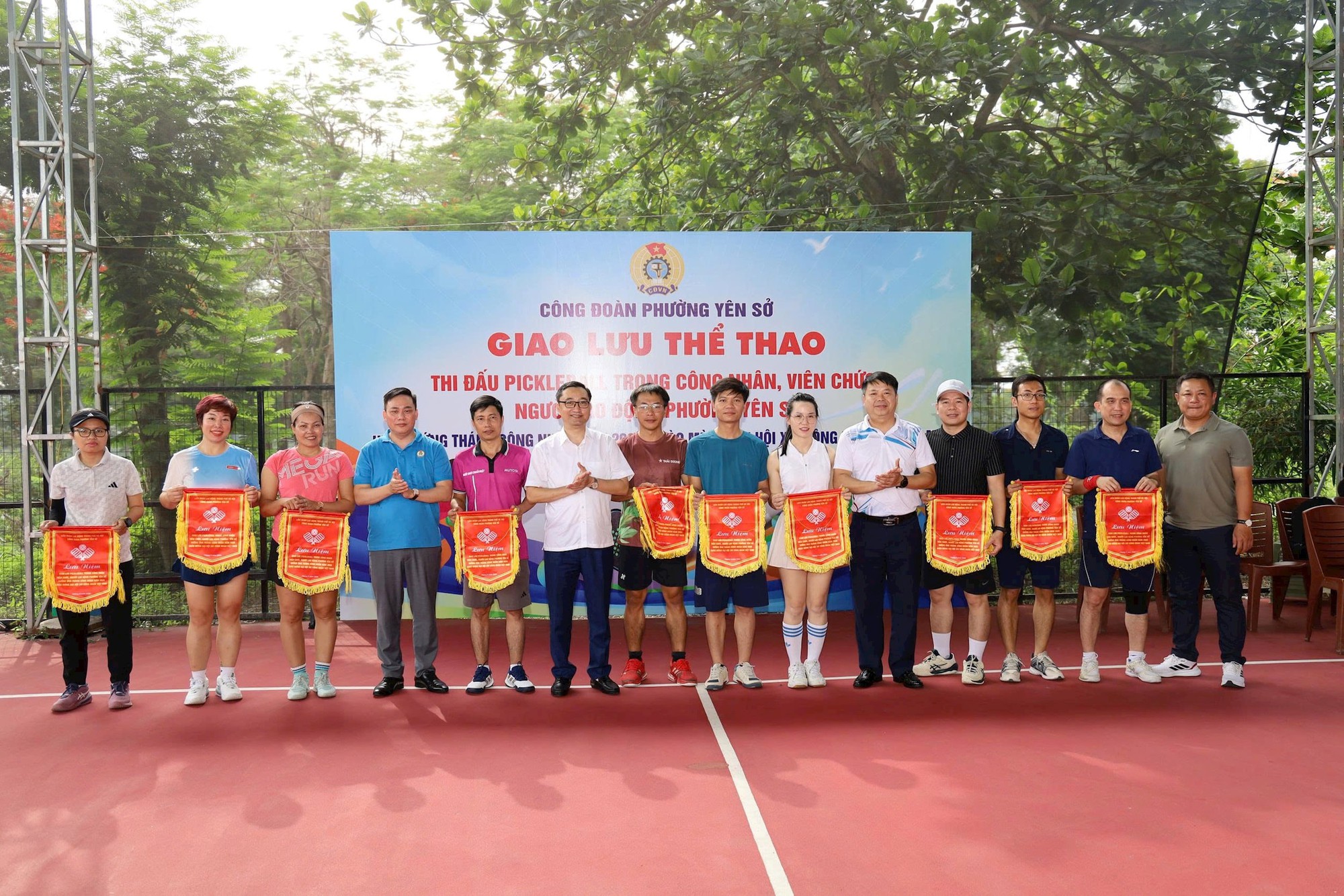 Phường Yên Sở sôi nổi các hoạt động hưởng ứng Tháng Công nhân 2026- Ảnh 1.