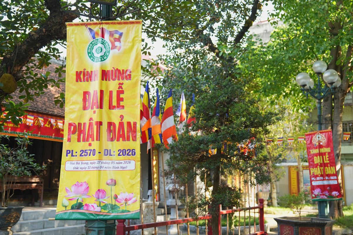 Phường Hai Bà Trưng: Đại lễ Phật đản PL.2570 của Ban đại diện Phật giáo liên phường Hai Bà Trưng thành tựu viên mãn- Ảnh 3.