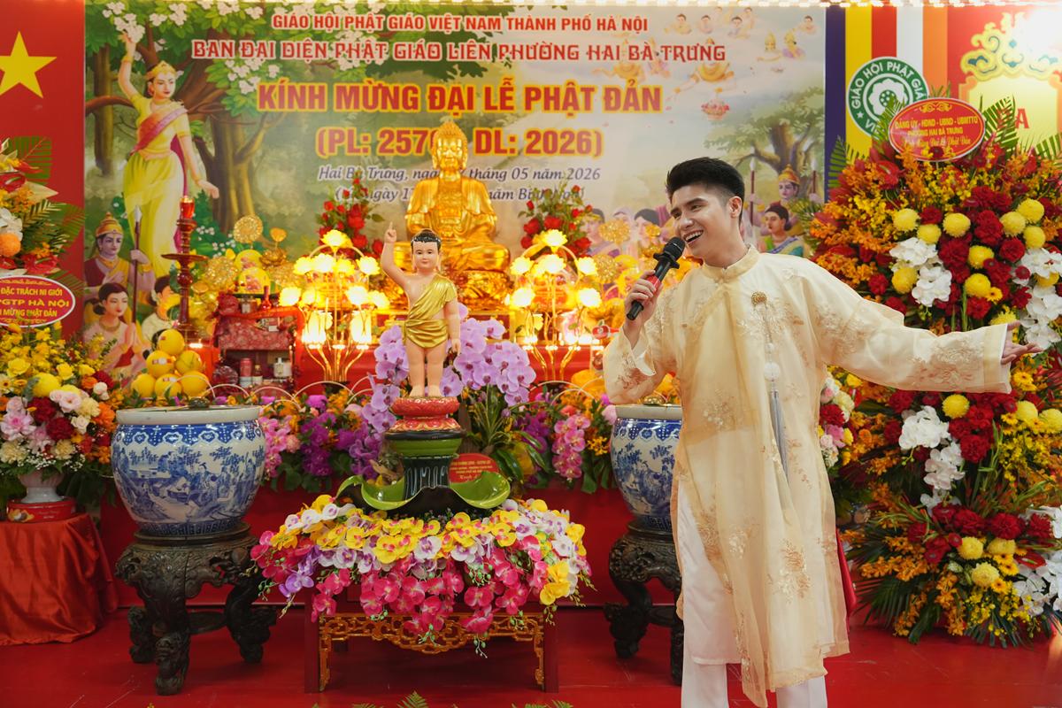 Phường Hai Bà Trưng: Đại lễ Phật đản PL.2570 của Ban đại diện Phật giáo liên phường Hai Bà Trưng thành tựu viên mãn- Ảnh 29.