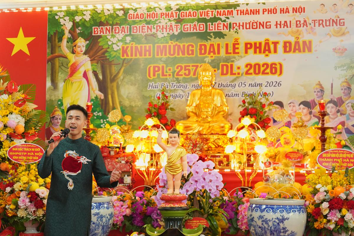Phường Hai Bà Trưng: Đại lễ Phật đản PL.2570 của Ban đại diện Phật giáo liên phường Hai Bà Trưng thành tựu viên mãn- Ảnh 30.