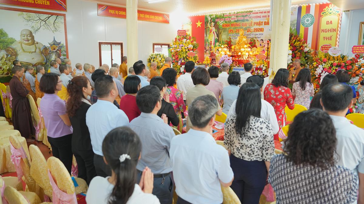 Phường Hai Bà Trưng: Đại lễ Phật đản PL.2570 của Ban đại diện Phật giáo liên phường Hai Bà Trưng thành tựu viên mãn- Ảnh 35.