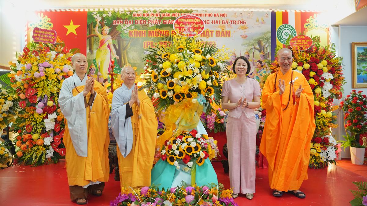 Phường Hai Bà Trưng: Đại lễ Phật đản PL.2570 của Ban đại diện Phật giáo liên phường Hai Bà Trưng thành tựu viên mãn- Ảnh 48.