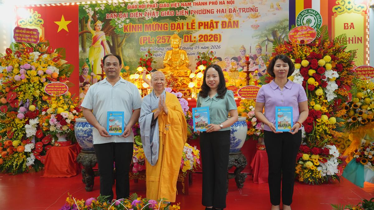 Phường Hai Bà Trưng: Đại lễ Phật đản PL.2570 của Ban đại diện Phật giáo liên phường Hai Bà Trưng thành tựu viên mãn- Ảnh 59.