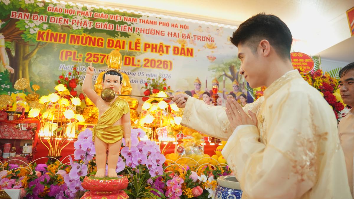 Phường Hai Bà Trưng: Đại lễ Phật đản PL.2570 của Ban đại diện Phật giáo liên phường Hai Bà Trưng thành tựu viên mãn- Ảnh 83.