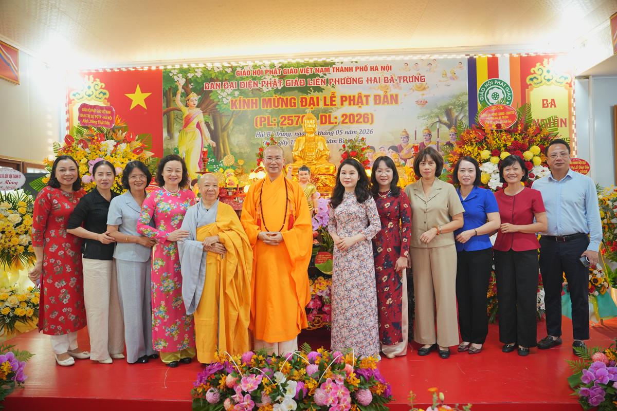 Phường Hai Bà Trưng: Đại lễ Phật đản PL.2570 của Ban đại diện Phật giáo liên phường Hai Bà Trưng thành tựu viên mãn- Ảnh 84.