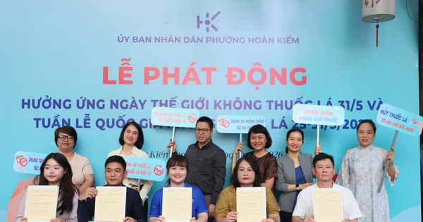 Phường Hoàn Kiếm nỗ lực xây dựng cộng đồng an toàn, không khói thuốc