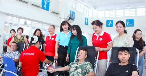 Phường Giảng Võ: Gần 500 đơn vị máu được hiến tặng trong ngày hội hiến máu tình nguyện