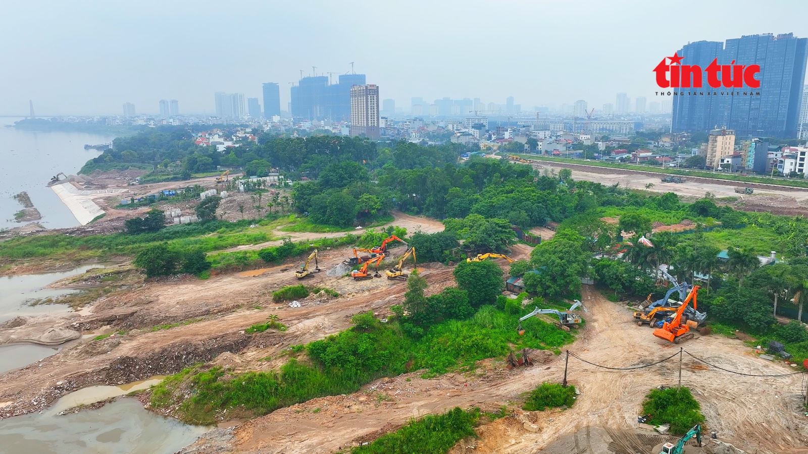 Toàn cảnh dự án công viên Phú Thượng thuộc trục cảnh quan sông Hồng- Ảnh 3.