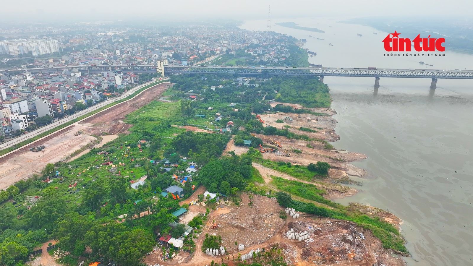 Toàn cảnh dự án công viên Phú Thượng thuộc trục cảnh quan sông Hồng- Ảnh 6.