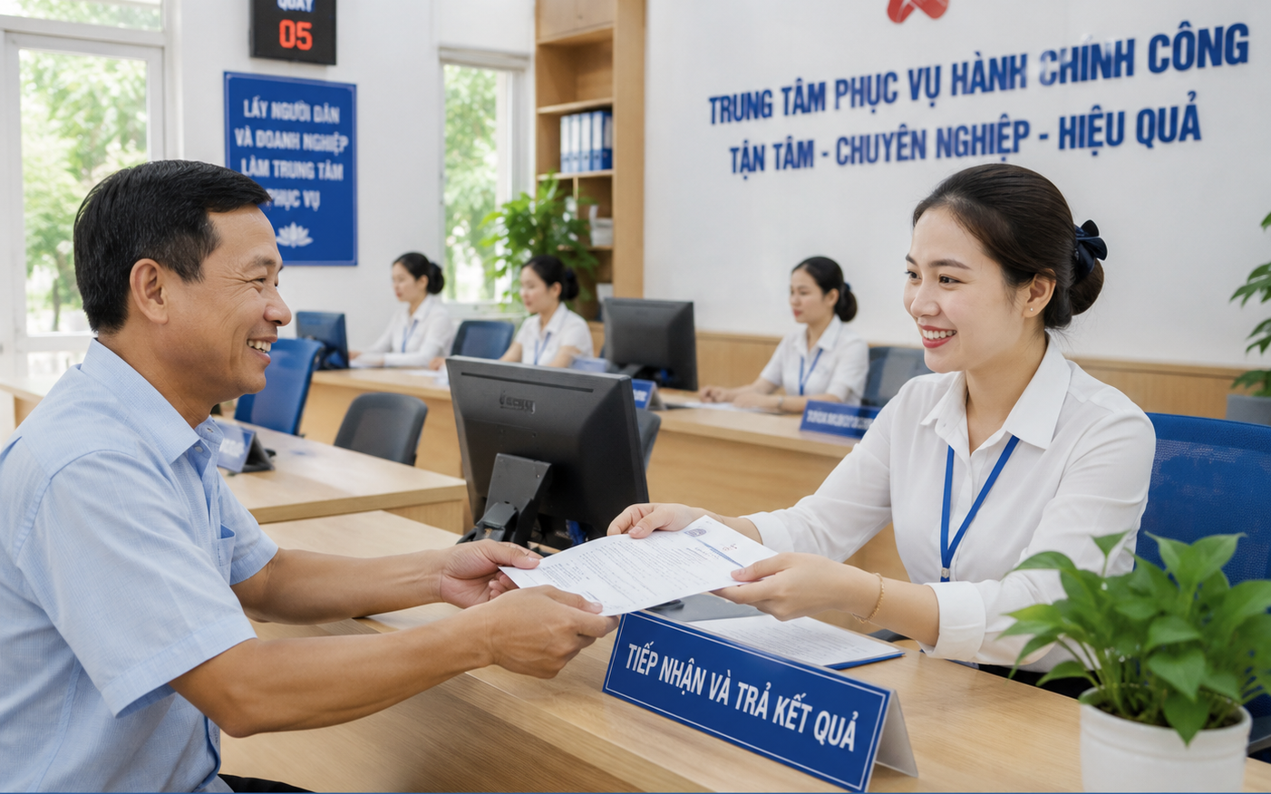 Thông báo Danh mục các thủ tục hành chính thuộc phạm vi giải quyết của UBND xã, các phòng thuộc UBND xã Ô Diên