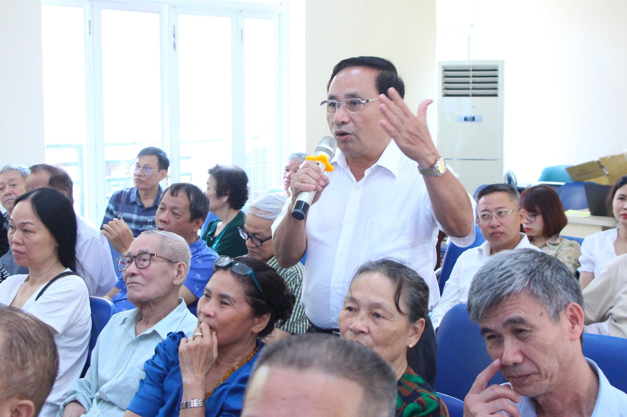 Phường Giảng Võ gắn quy hoạch cải tạo chung cư cũ với sắp xếp tổ dân phố- Ảnh 3.