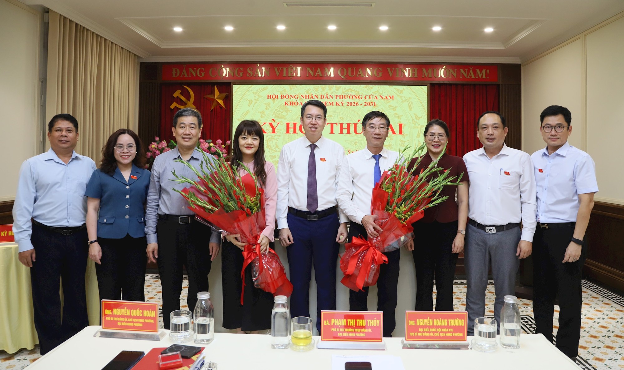 HĐND phường Cửa Nam kiện toàn nhân sự chủ chốt và chất vấn về giải quyết các điểm nghẽn- Ảnh 1.