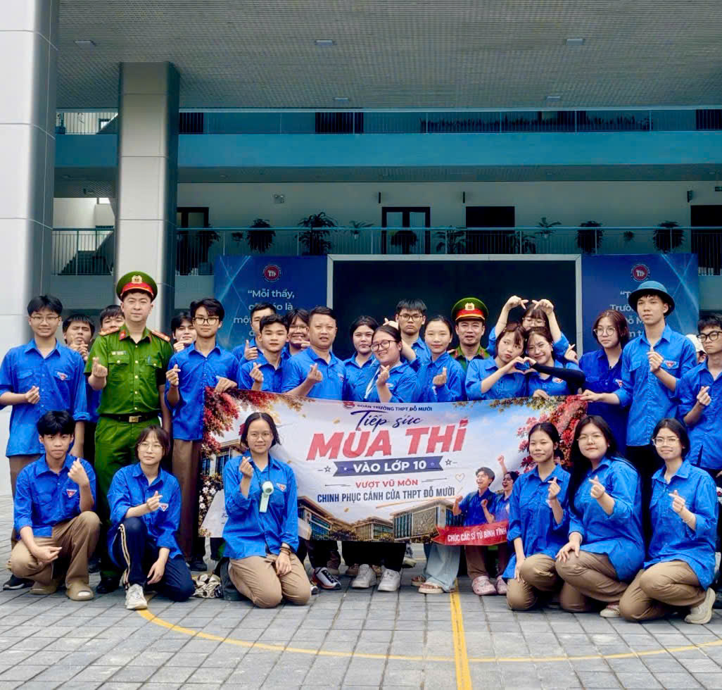 Công an phường Yên Sở phối hợp các lực lượng bảo đảm an toàn kỳ thi tuyển sinh lớp 10 THPT trên địa bàn phường- Ảnh 3.