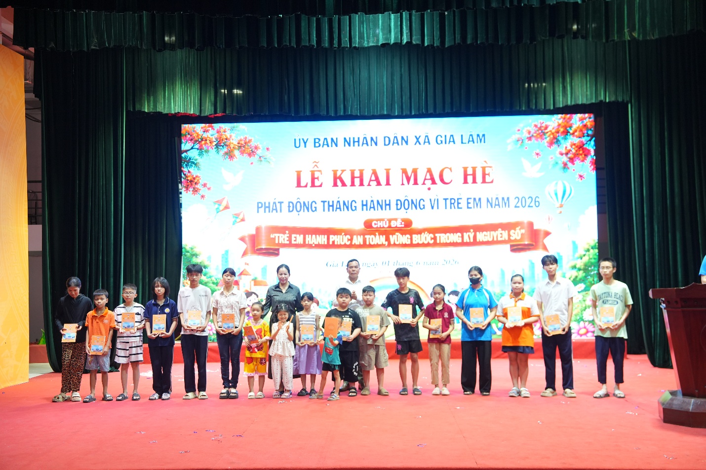 Xã Gia Lâm khai mạc hè và phát động Tháng hành động vì trẻ em năm 2026- Ảnh 7.