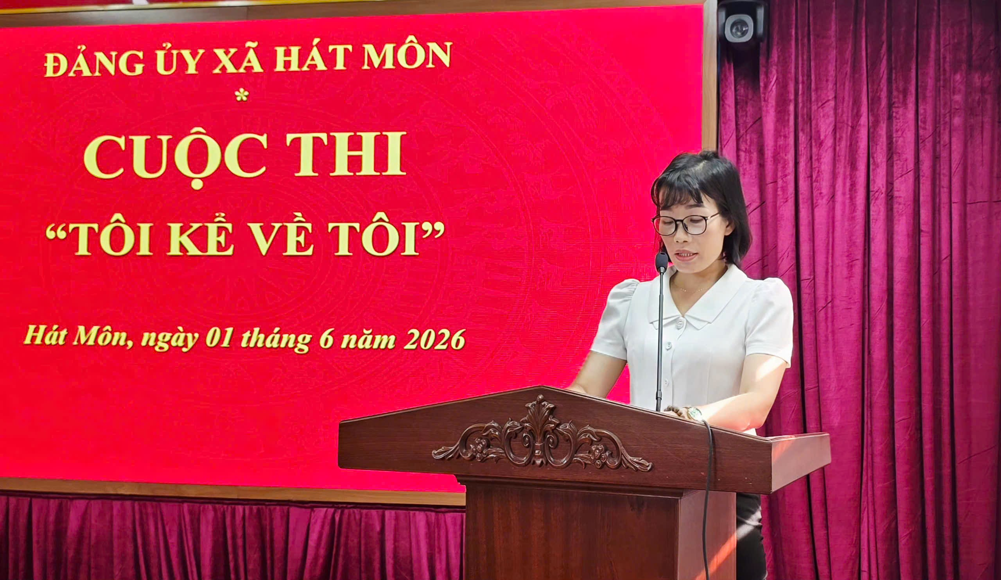 Hát Môn chào cờ đầu tháng đánh giá kết quả thực tháng 5; triển khai nhiệm vụ trọng tâm tháng 6/2026 và tiếp tục duy trì, lan tỏa cuộc thi” Tôi kể về tôi” trong học tập và làm theo tư tưởng, đạo đức, phong cách Hồ Chí Minh.- Ảnh 4.