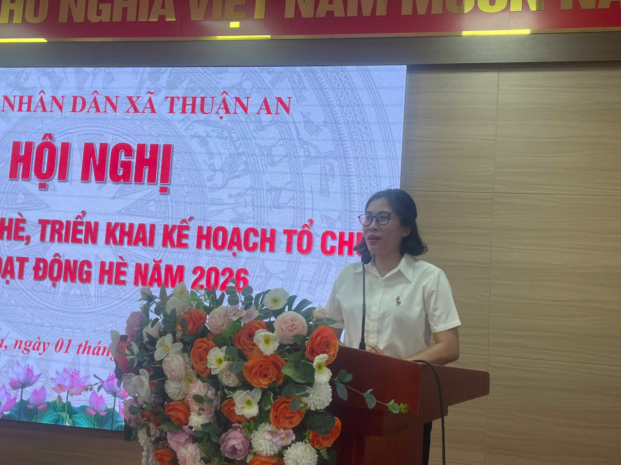 Giao ban Ban chỉ đạo hè xã Thuận An- Ảnh 3.