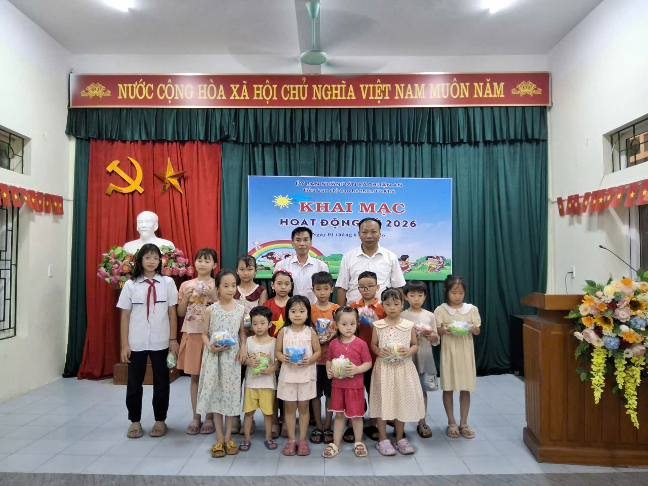 Sôi nổi các hoạt đông nhân ngày Ngày Quốc tế thiếu nhi 01/6 trong toàn xã- Ảnh 1.