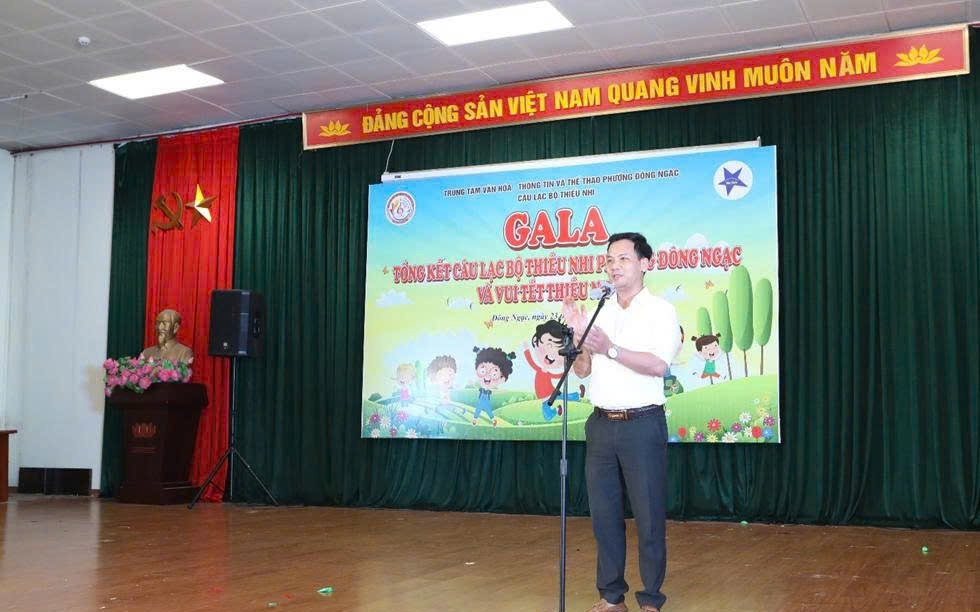 Sôi động chương trình Gala tổng kết hoạt động của CLB Thiếu nhi phường Đông Ngạc và Tết thiếu nhi 1/6