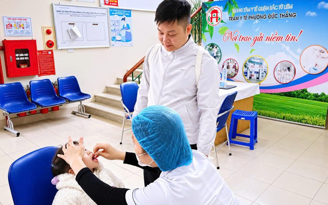 Đông Ngạc tổ chức chiến dịch bổ sung Vitamin A đợt 1 và Ngày vi chất dinh dưỡng năm 2026