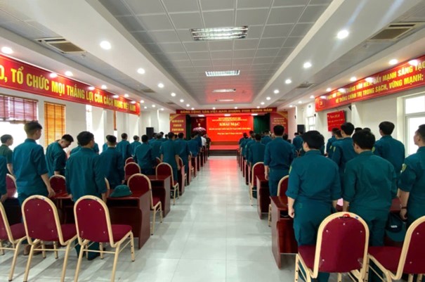 Đông Ngạc khai mạc Hội nghị huấn luyện dân quân tại chỗ năm 2026- Ảnh 3.