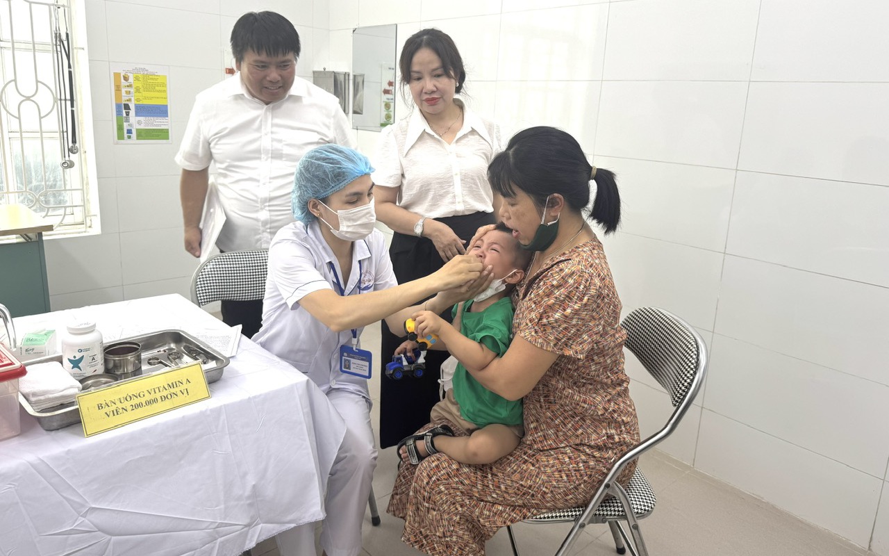 Các xã, phường đồng loạt triển khai Chiến dịch bổ sung Vitamin A đợt 1 năm 2026